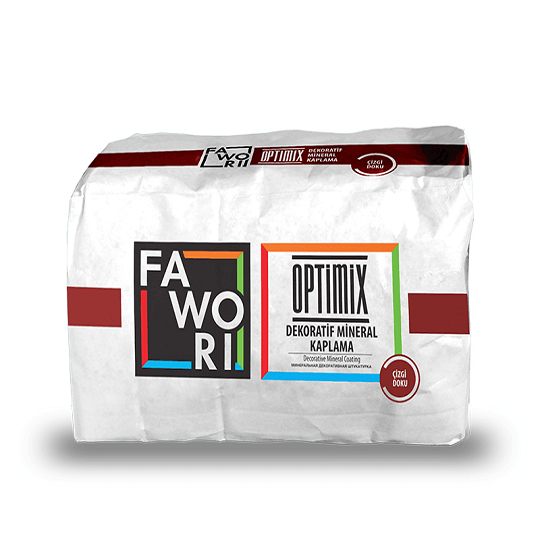 Fawori Optimix Dekoratif Mineral Kaplama - Çizgi