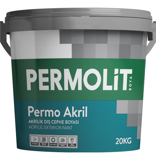 Permo Akril Akrilik Dış Cephe Boyası