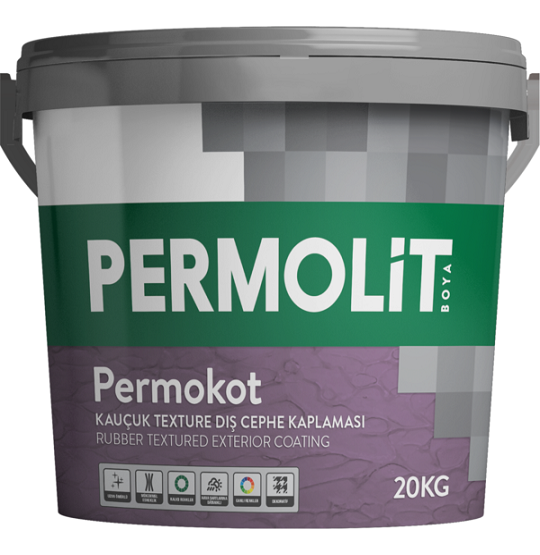 Permokot Kauçuk Texture Dış Cephe Kaplaması