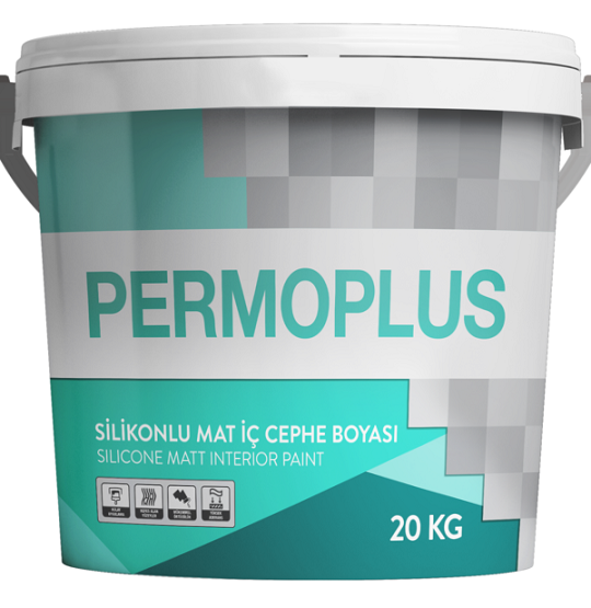 Permoplus Silikonlu Mat İç Cephe Boyası