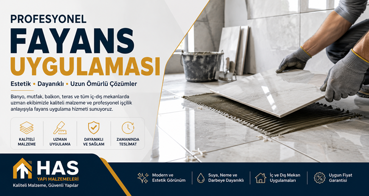 Fayans uygulama hizmeti