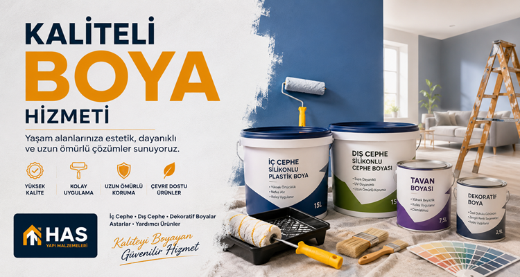 Kaliteli boya hizmeti